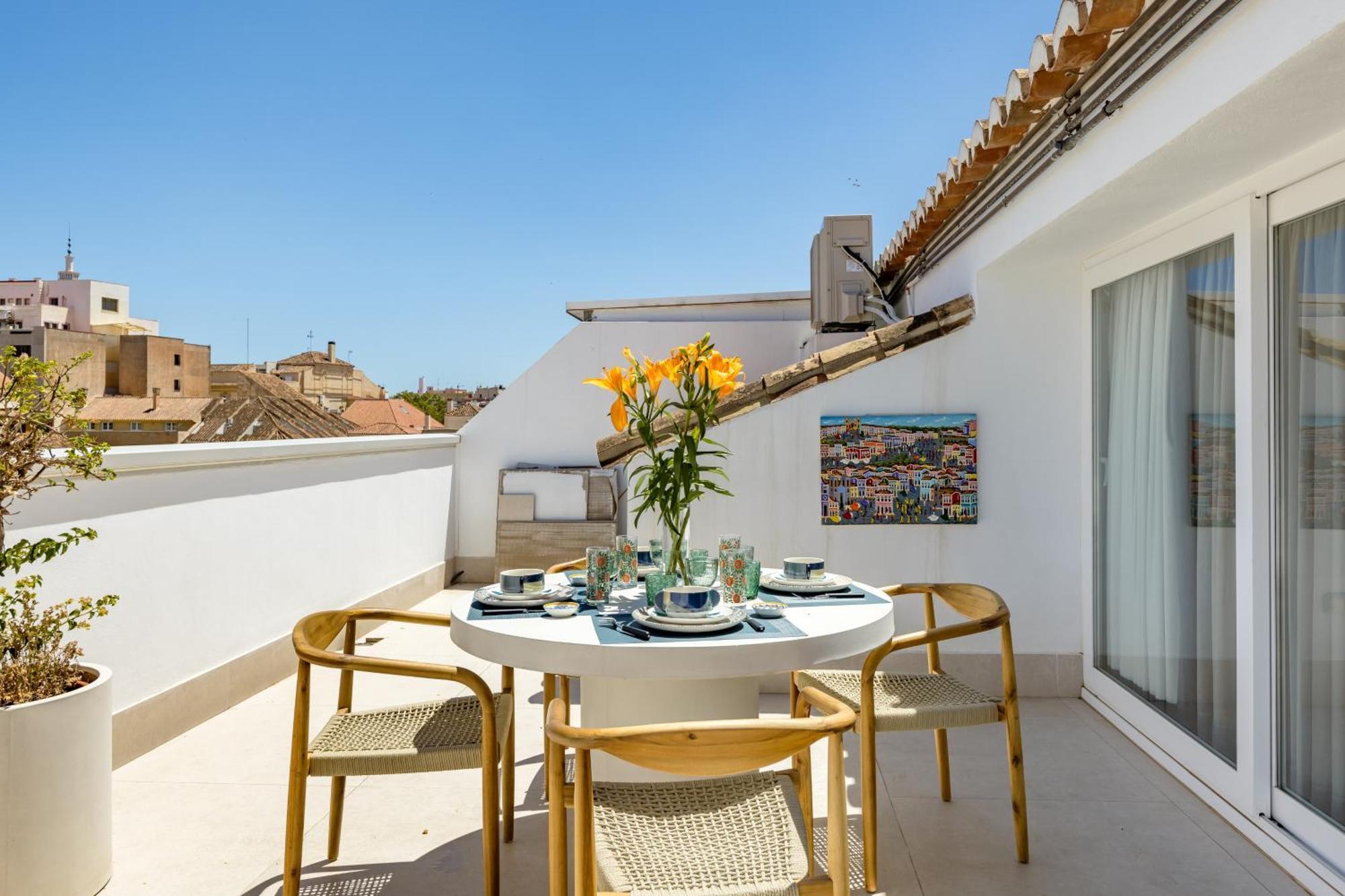 Atarazanas Suite, Atico Con Terraza Málaga Esterno foto